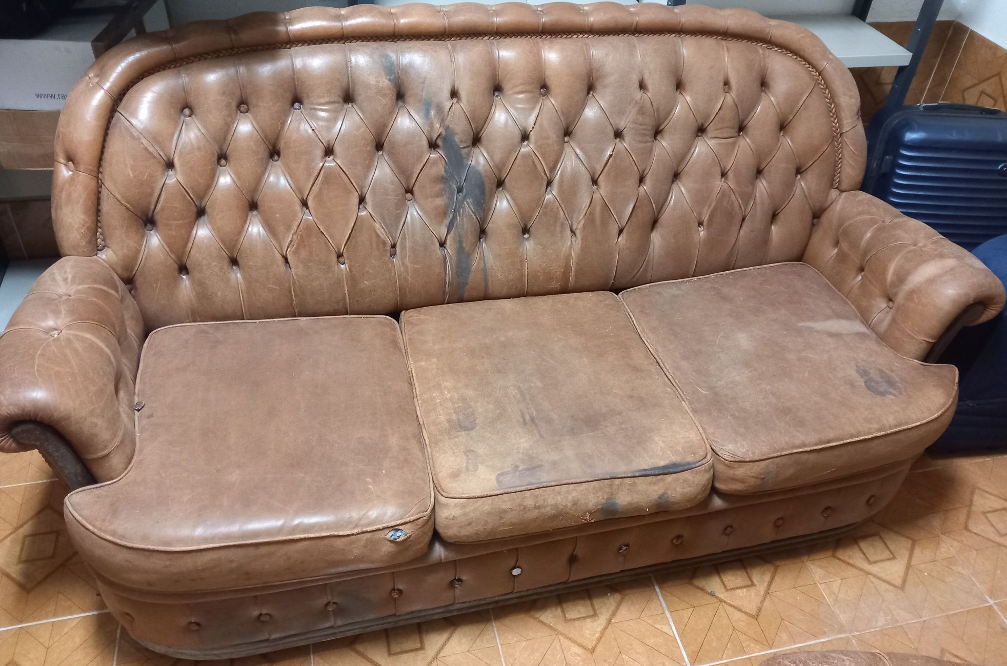 Sofá Chesterfield