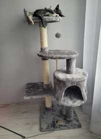 Drapak domek legowisko wieża do drapania dla kota kot