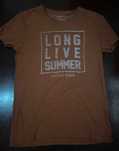 T-Shirt Laranja Simples