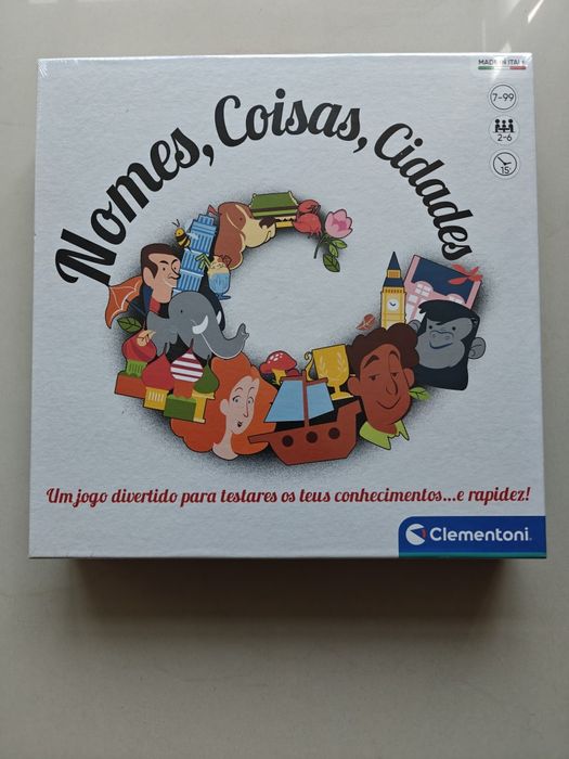 JOGO Nomes, Coisas, Cidades da CLEMENTONI