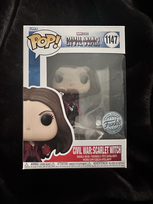Civil war Scarlet witch wanda maximoff funko 1147 figurka
