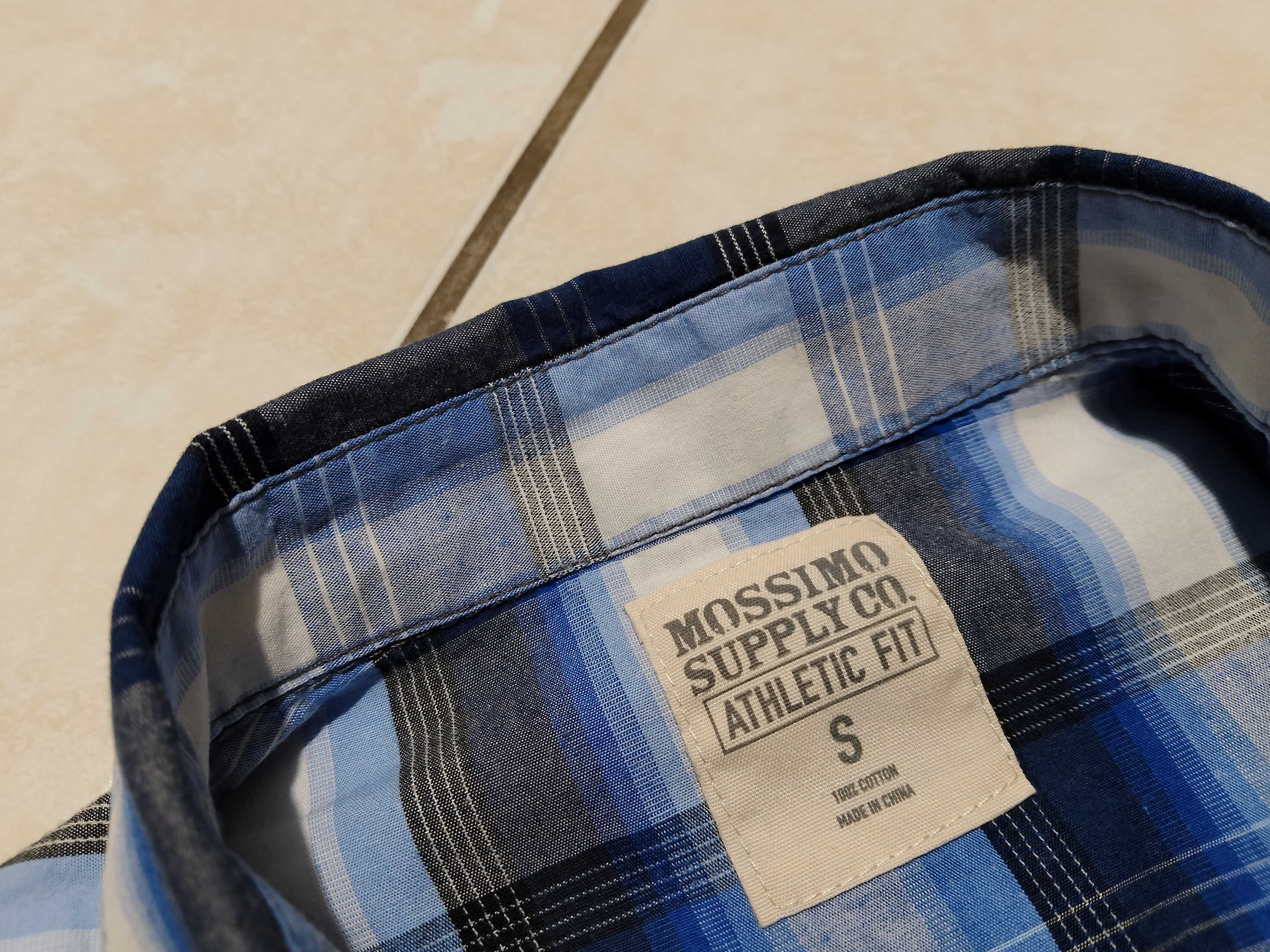 MOSSIMO SUPPLY USA - NOWA! Koszula Męska na Zatrzaski rozmiar S