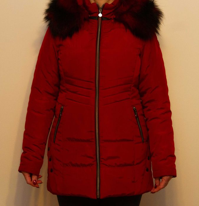 Kurtka zimowa CLYDE (Czerwona)