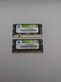 Комплект памяти для ноутбука SO-DIMM DDR2 2x1GB