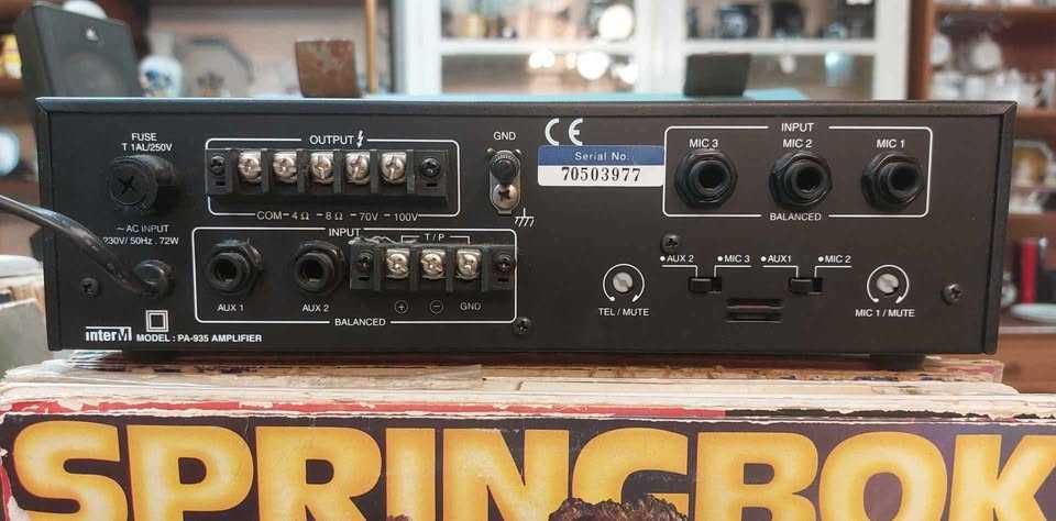 Amplificador INTER M PA-935 Amplifier