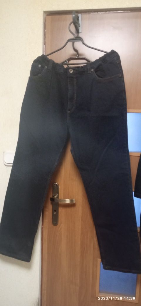 Spodnie męskie jeansowe