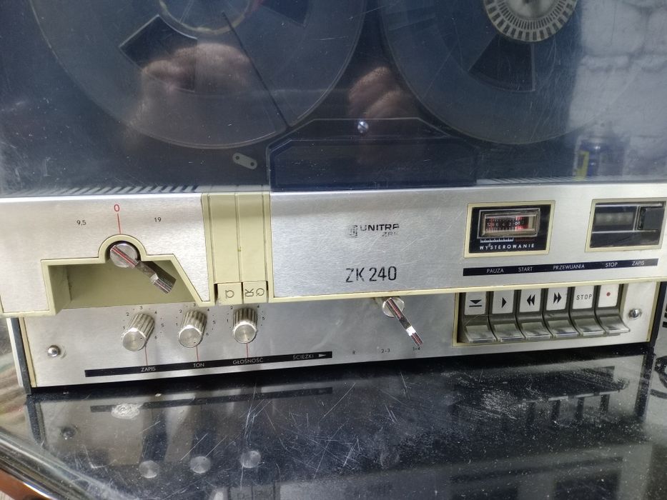 Magnetofon szpulowy ZK 240 unitra do kolekcji