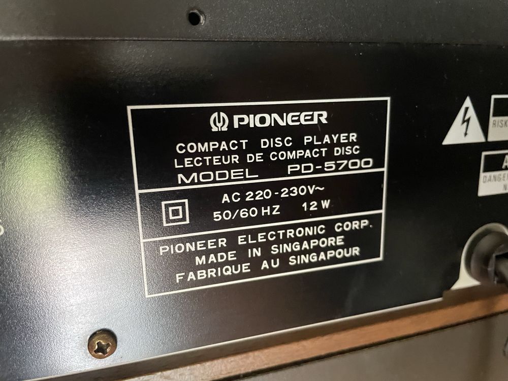 Pioneer PD-5700 CD