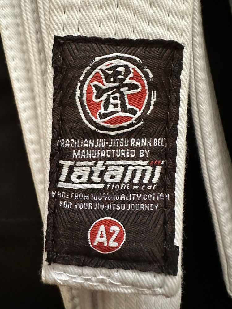 Білий пояс Tatami A2  джиу джитсу