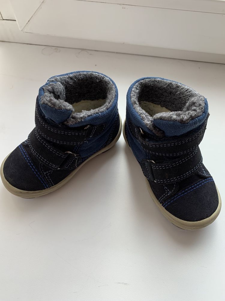 Зимові замшеві чобітки Superfit