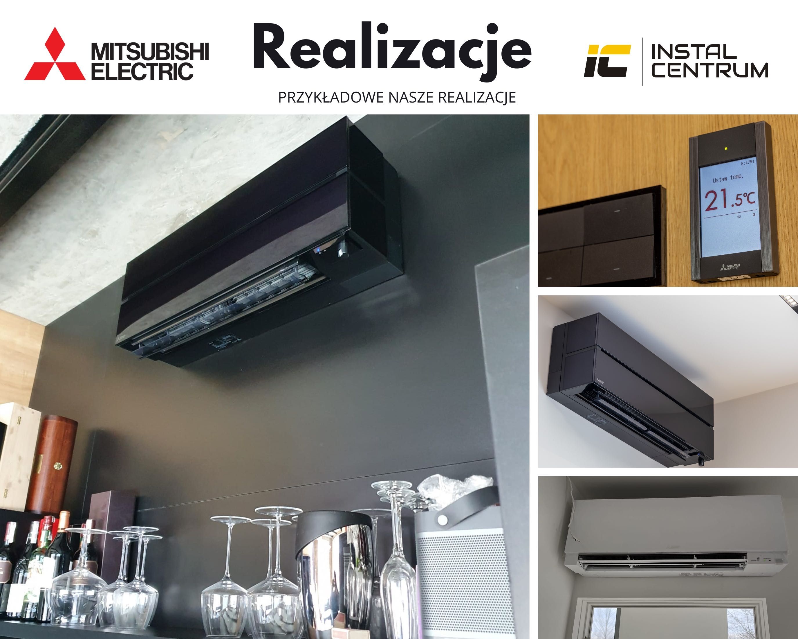 klimatyzacja Mitsubishi Electric Diamond LN moc 5.0 KW, MONTAŻ