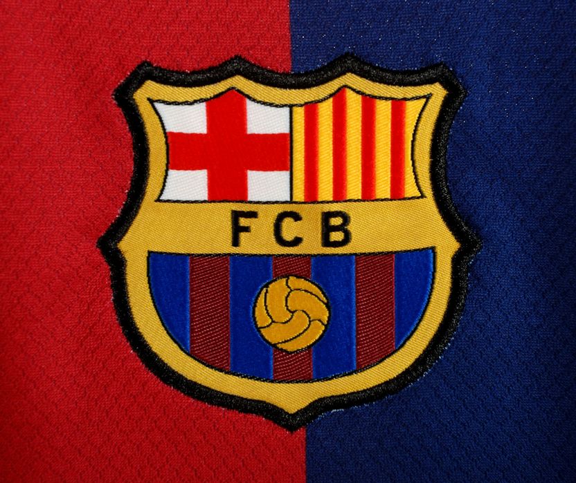 Koszulka FC Barcelona 24/25 LL dom longsleeve LEWANDOWSKI 9 r. S 48h