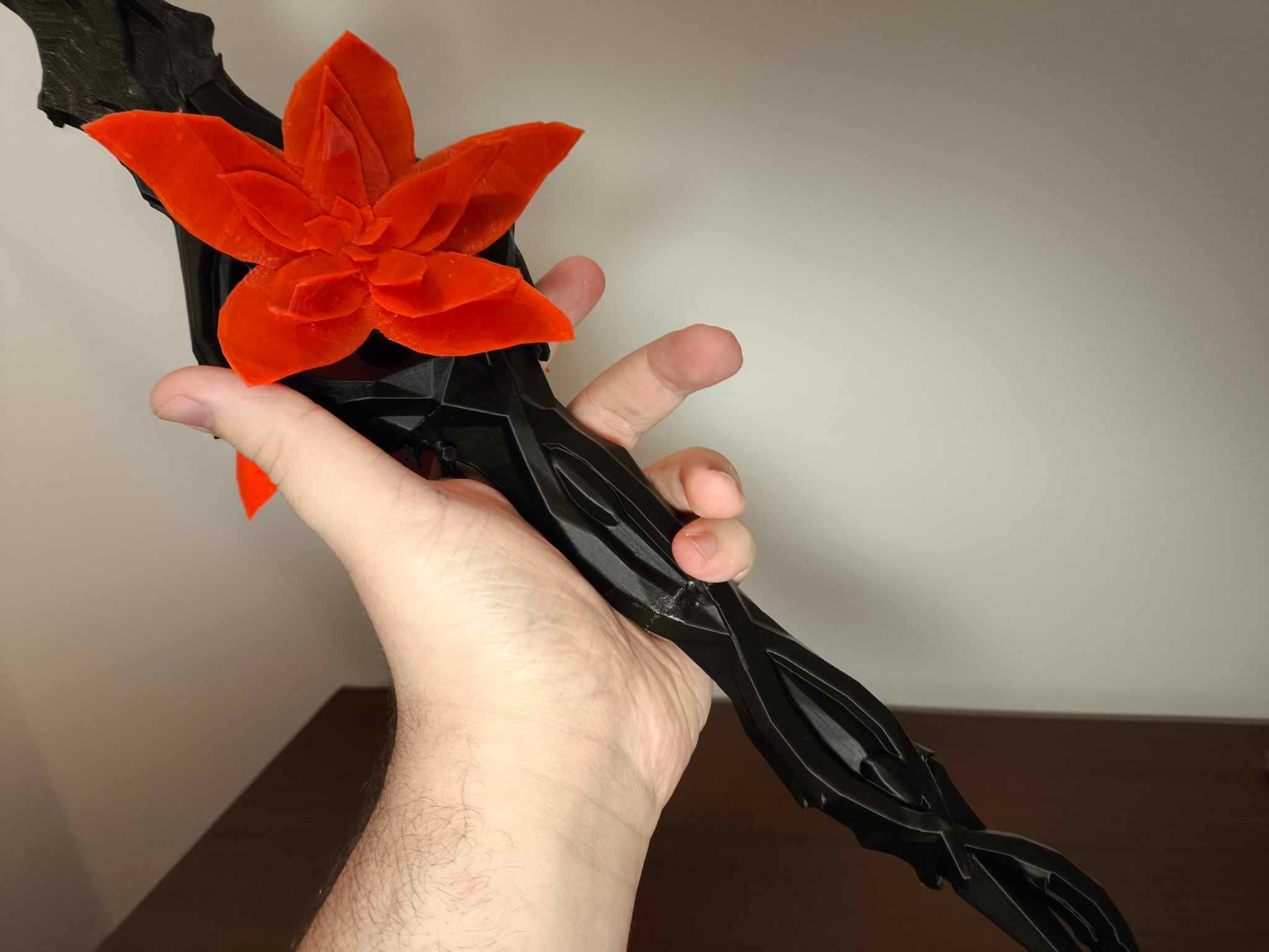 wuthering waves ( WUWA) Red Spring Camellya espada para cosplay