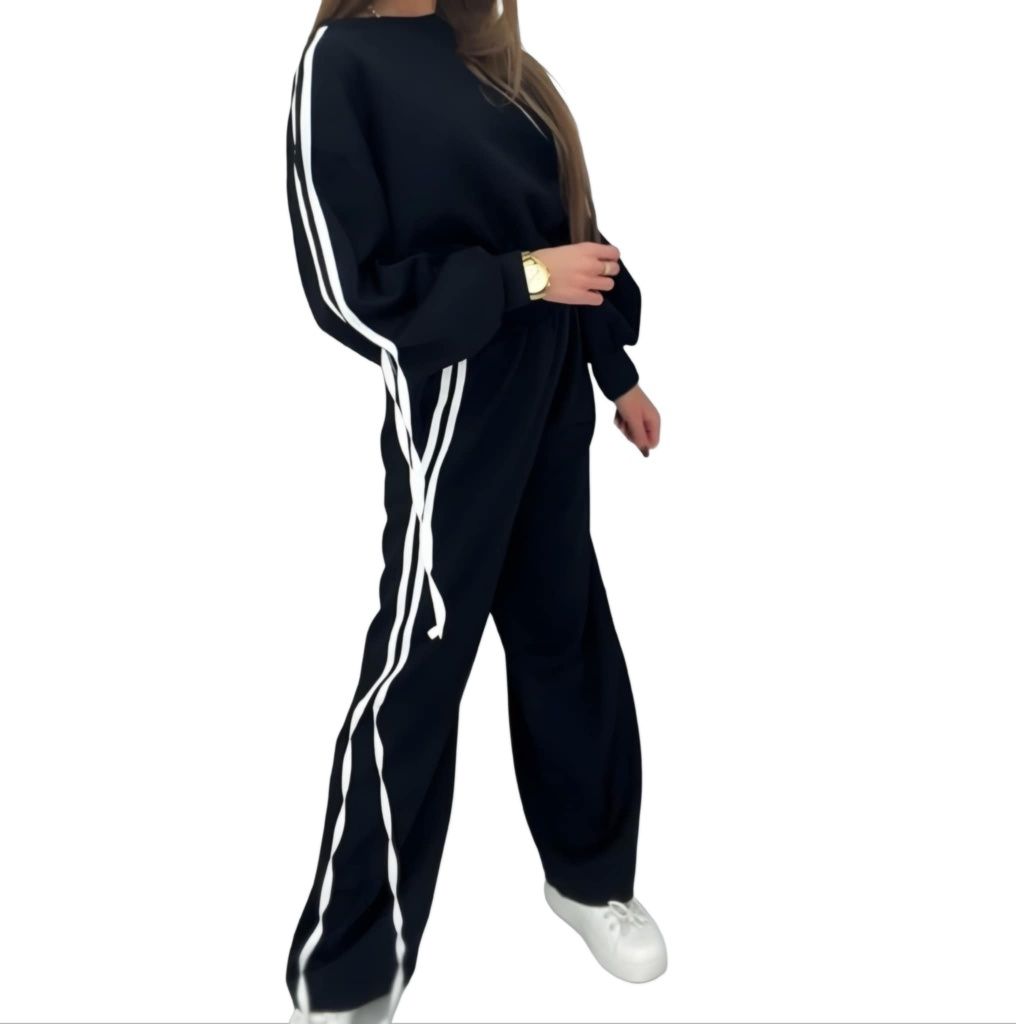 Komplet dresowy z lampasami bluza +spodnie Hollywood Dream,  Varlesca
