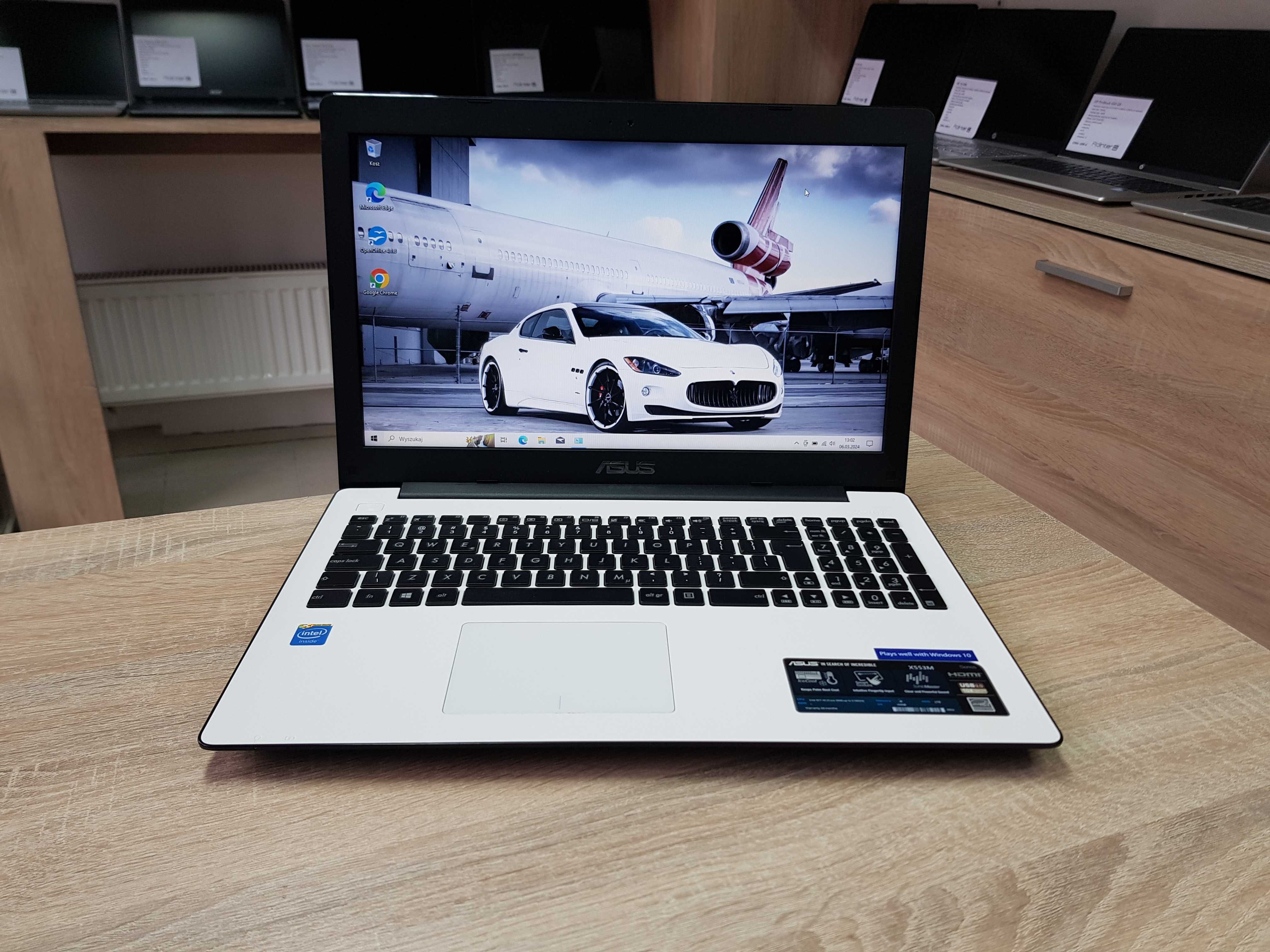 Laptop Asus X553M - 2x2.58GHz, 4GB ram, dysk SSD, 100% ok