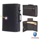 Carteira em couro – RFID Anti-Furto