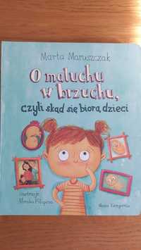 Książka O maluchu w brzuchu Marta Maruszczak
