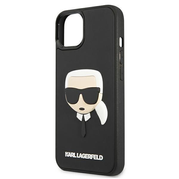 Karl Lagerfeld Etui iPhone 13 Mini 5,4" Czarny Hardcase 3D Rubber