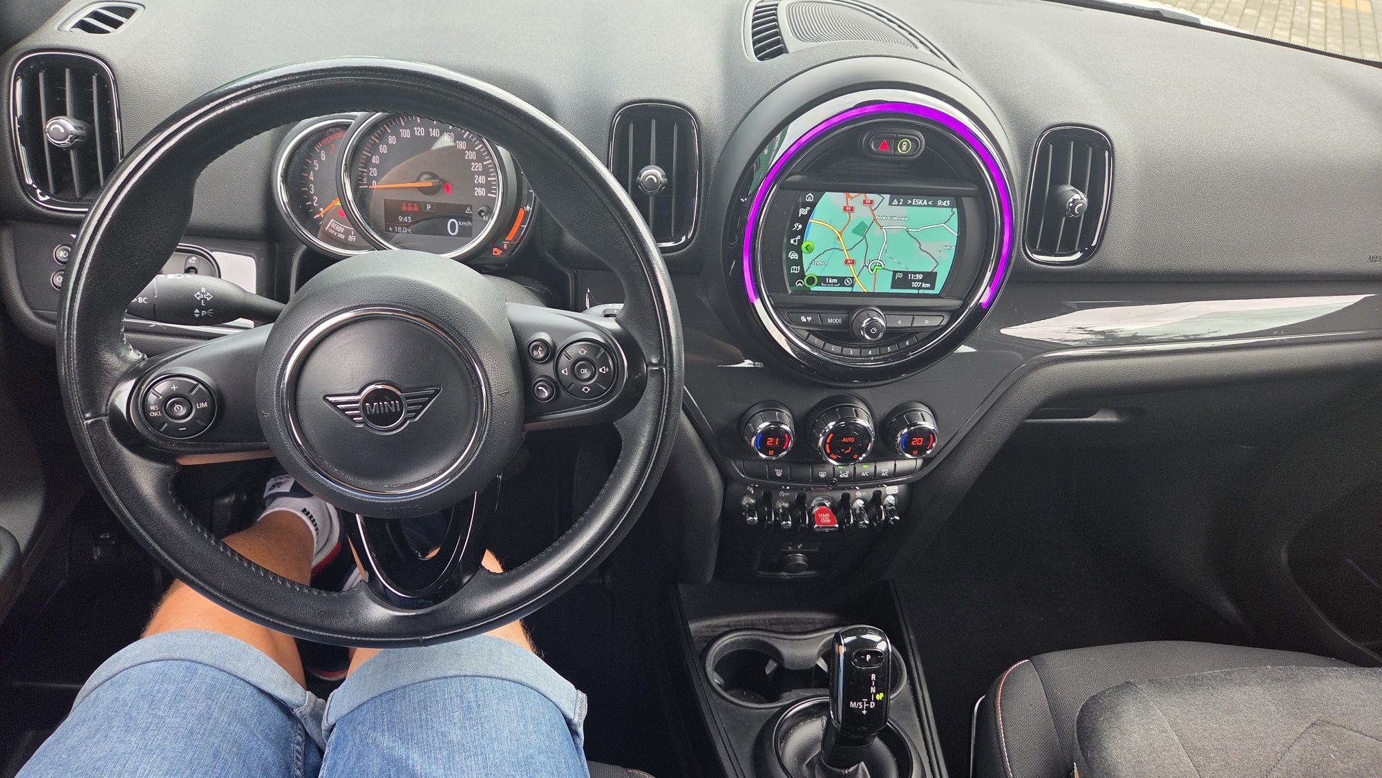MINI Countryman  BiXenon LED ambiente tempomat czarny sufit okazja
