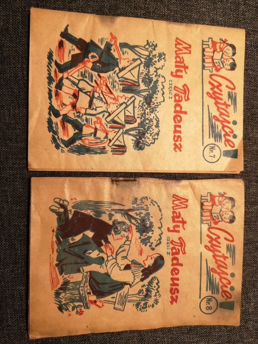 Czytajcie! Mały Tadeusz część 1 i 2. Nr. 7 i 8