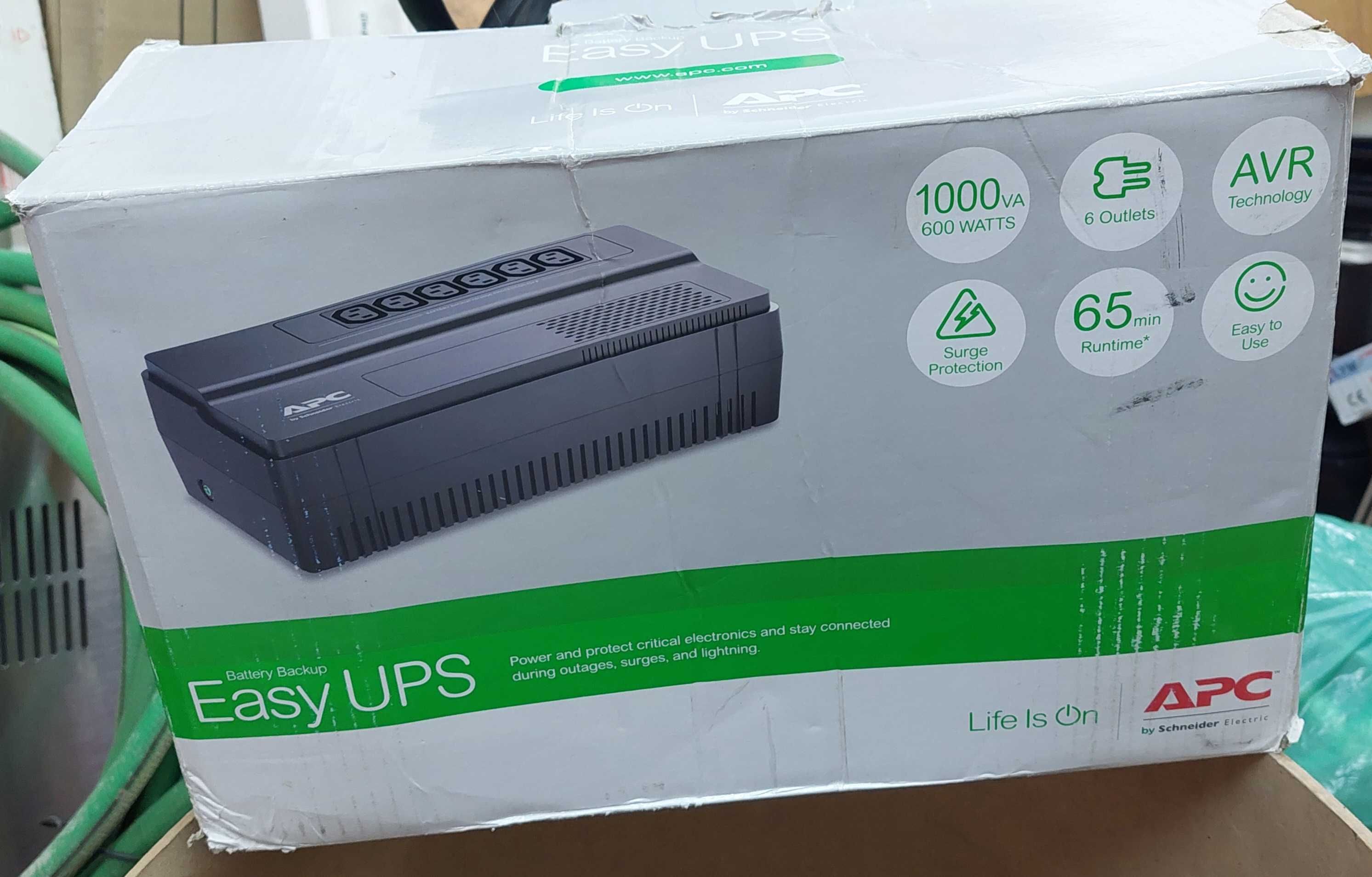 APC BV1000I UPS LINHA INTERATIVA 1 KVA 600 W 1 TOMADA(S) CA