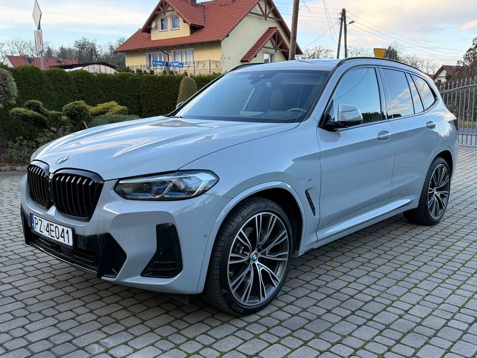 BMW X3 286KM M Sport, Salon PL, Head up, Hak, Panorama, Kamery 360, vat 23%