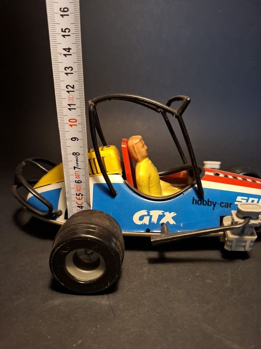 Zabawka prl DDR samochód wyścigowy