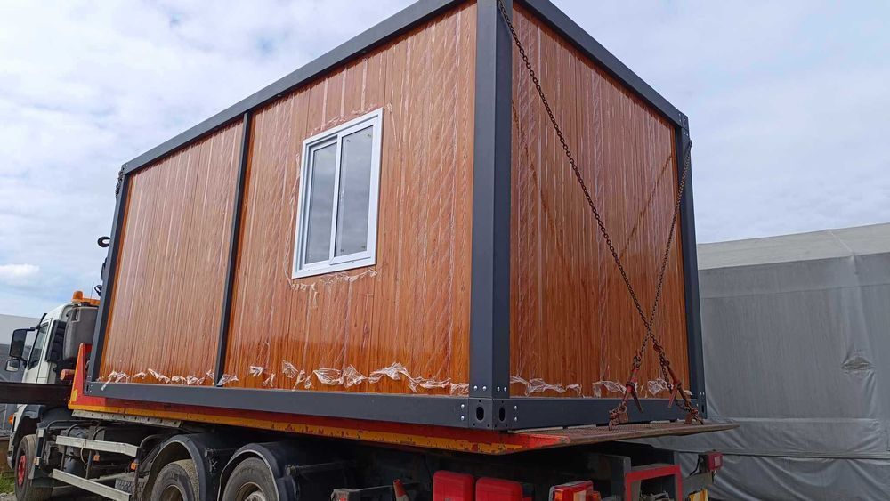 Nowy Kontener 6x3m biurowy, socjalny, budowlany - w częściach