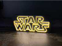 Logo Star Wars: Logo galáctico para deocração