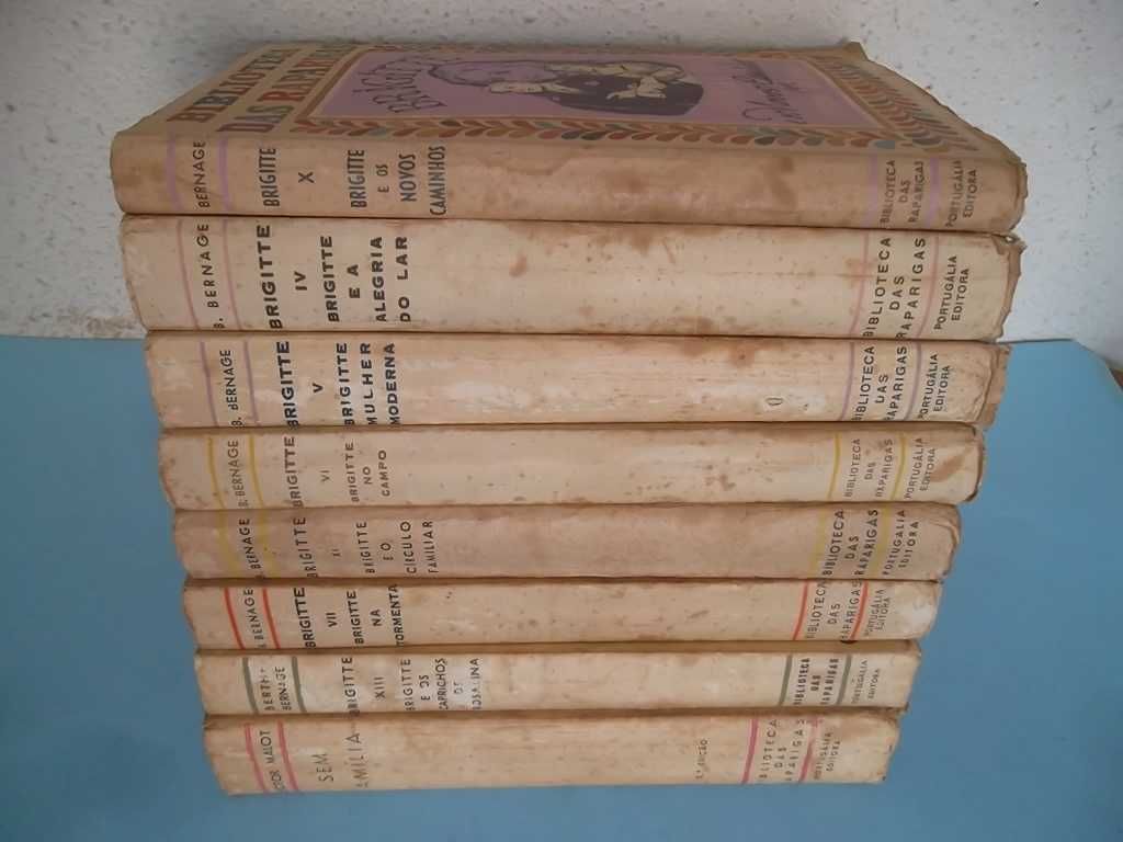 BIBLIOTECA DAS RAPARIGAS : 8 Volumes BRIGITTE