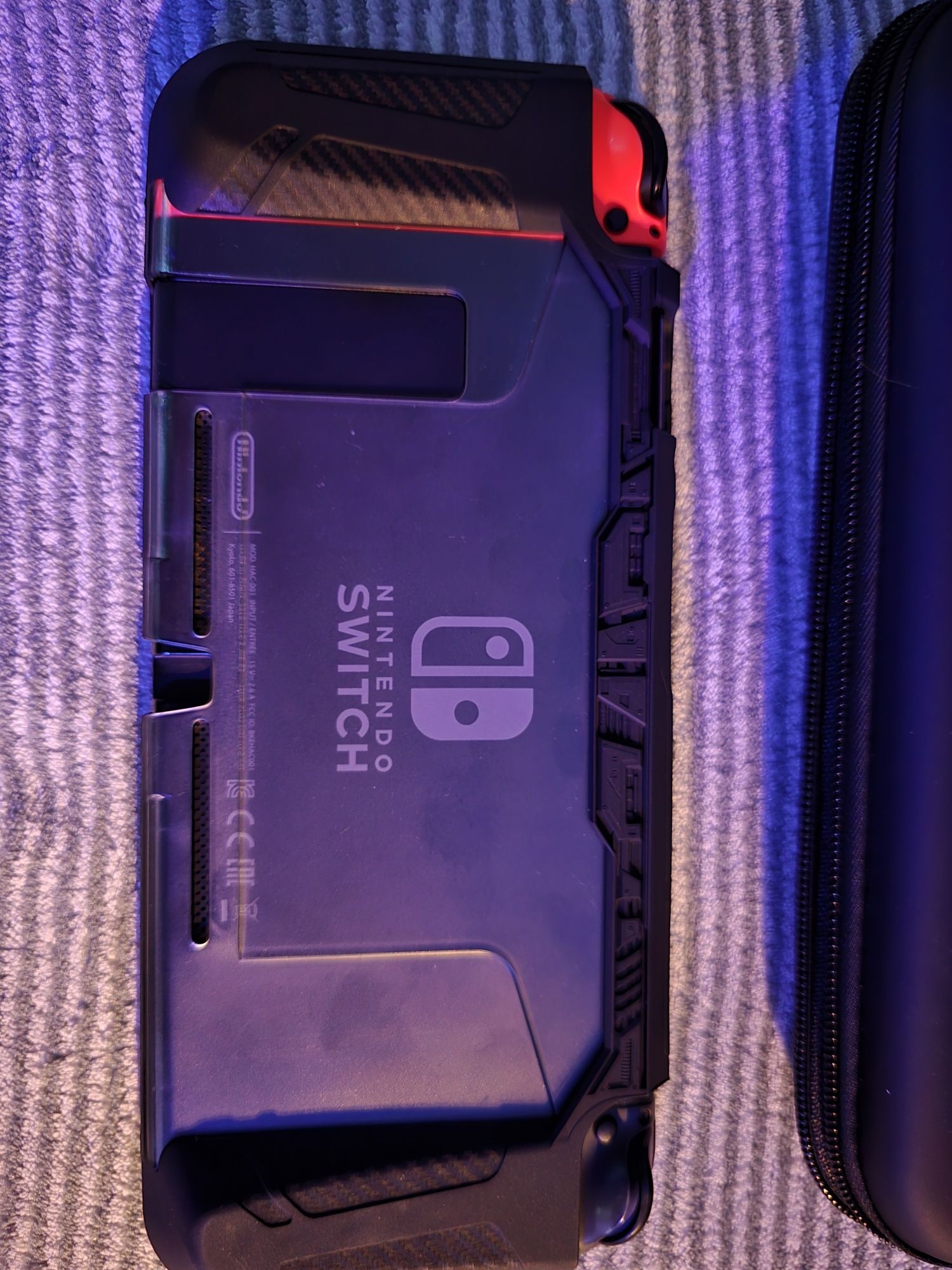 Bolsa e capa nintendo switch