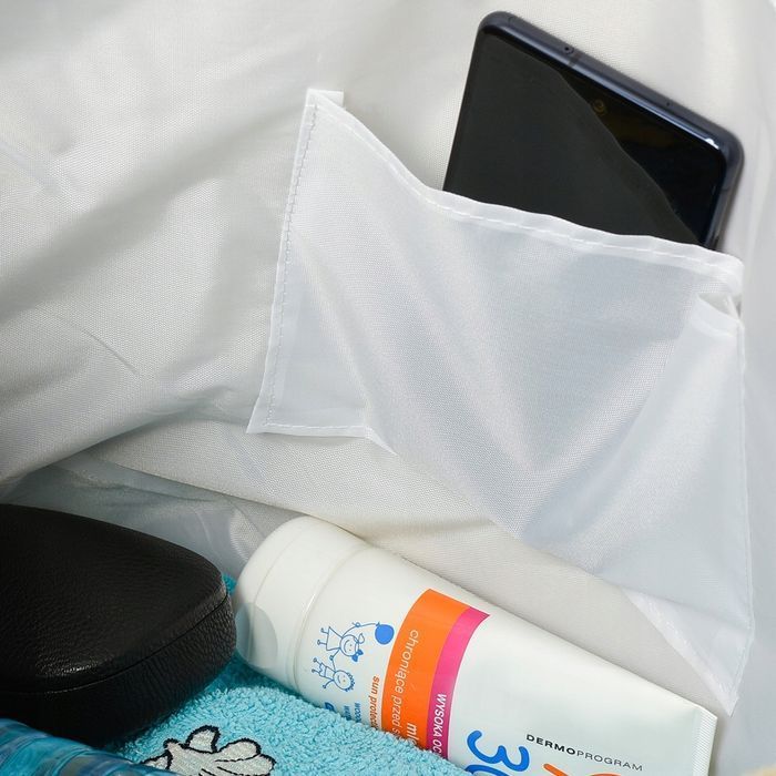 Duża torba plażowa na plażę torebka lekka shopper