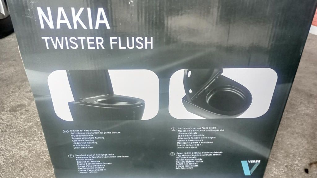 Miska + deska Nakia