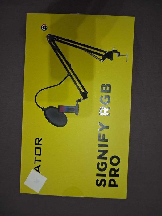 Мікрофон до комп'ютера Hator Signify RGB PRO