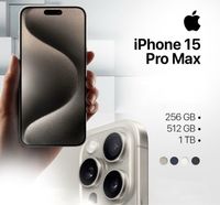iPhone 15 PRO MAX 256GB | 512GB | 1TB