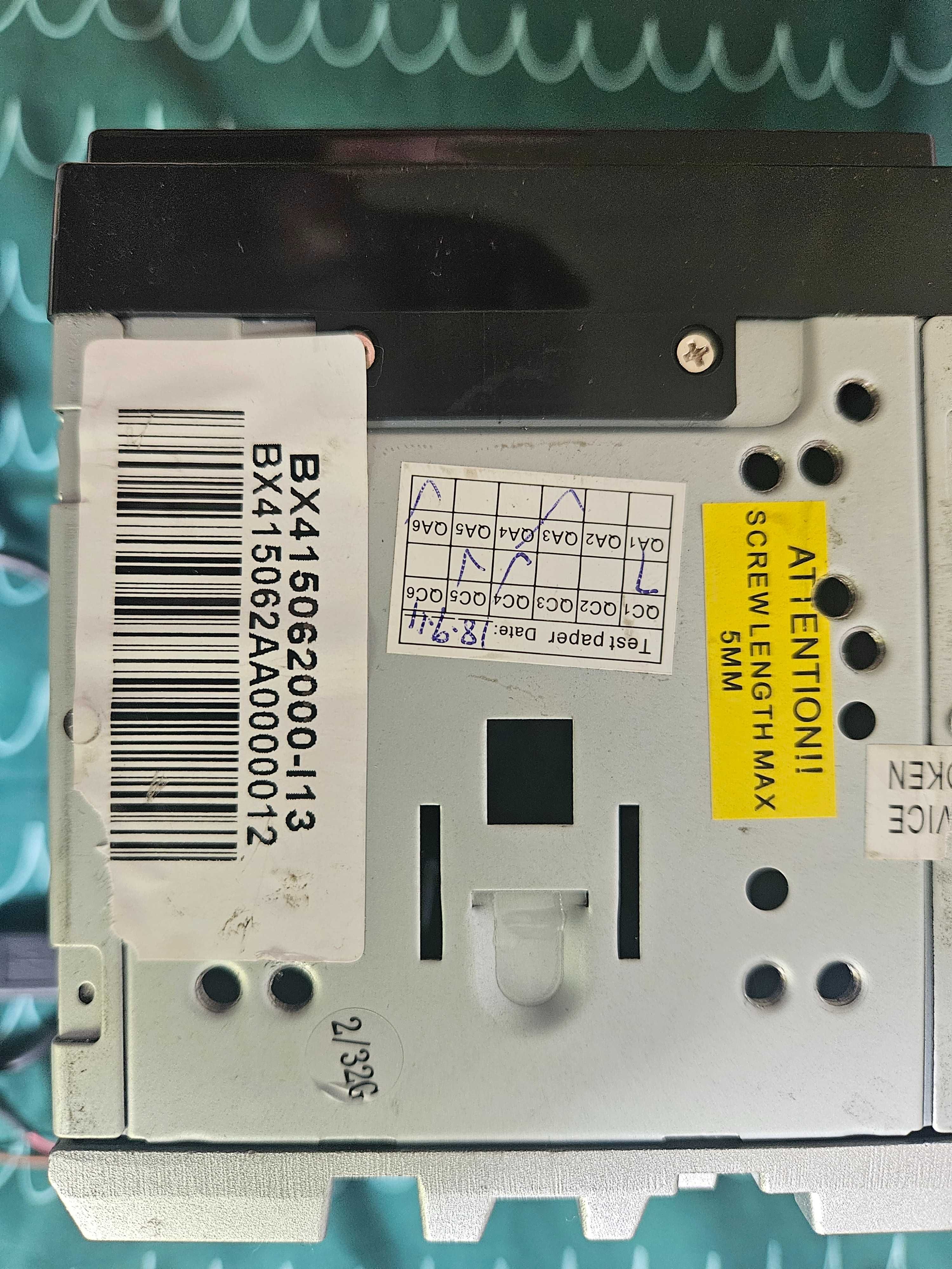 Radio 2 DIN, Android, 2GB RAM, 32 ROM, ISO i RCA - BOSION BX 412
