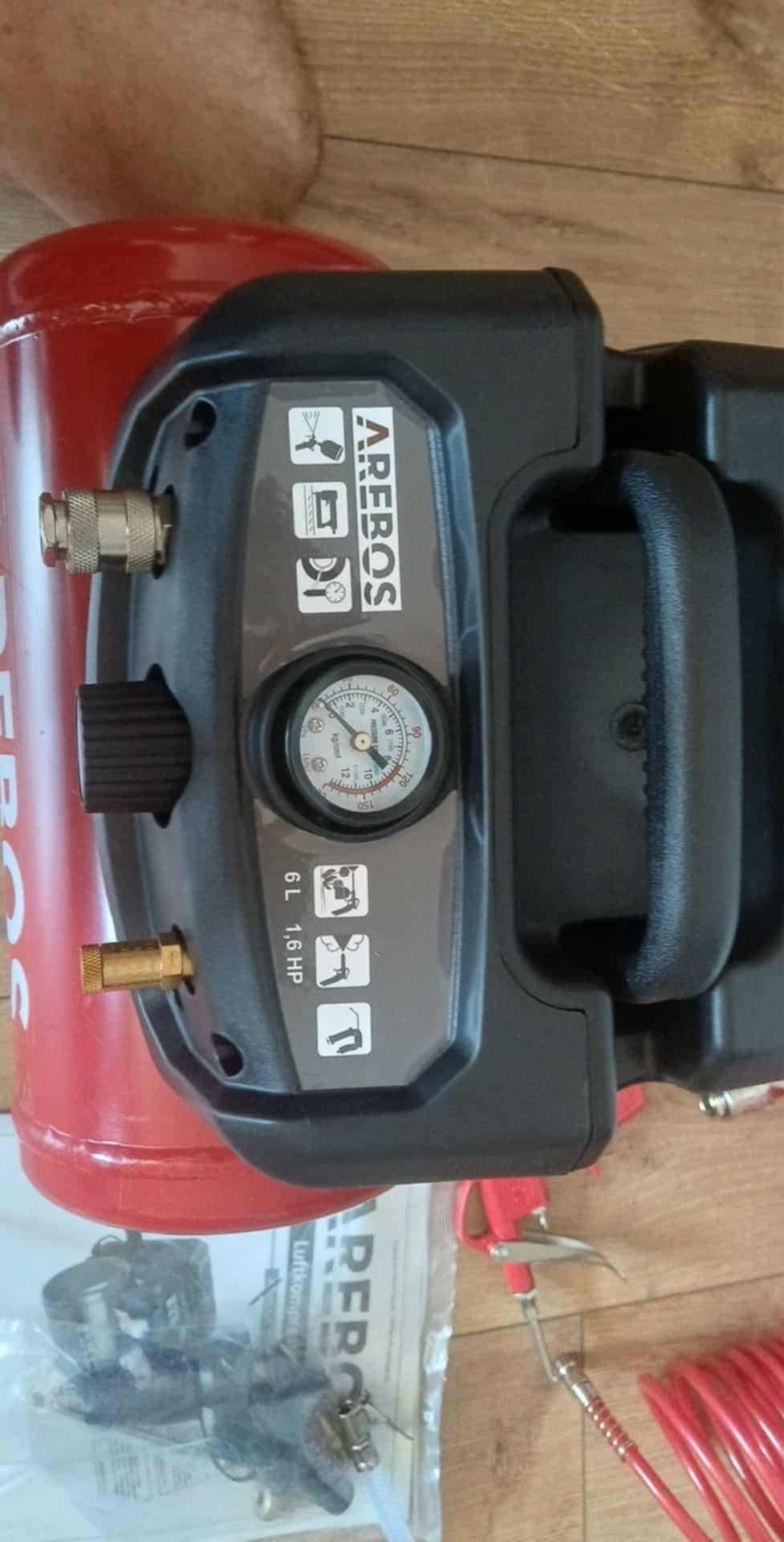 Kompresor powietrza 6l 1200w Arebos