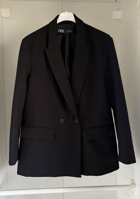 Czarna marynarka Zara rozmiar M Oversize