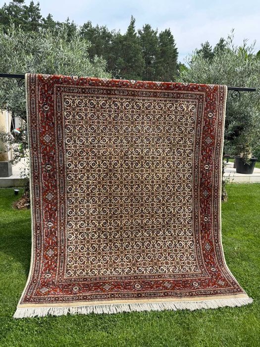 Dywan Wełniany Kaszmirowy perski Indo Herati 270x200 sklep 12 tys