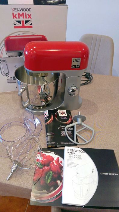 Batedeira KMix - KENWOOD robô de cozinha KMX750ARD