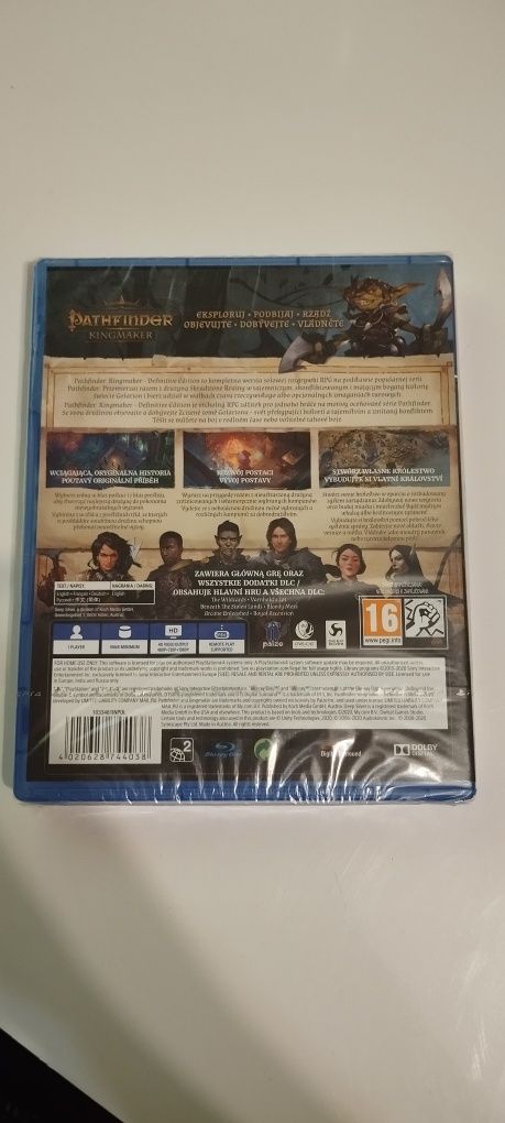 Pathfinder kingmaker Nowa PS4 Play Station 4