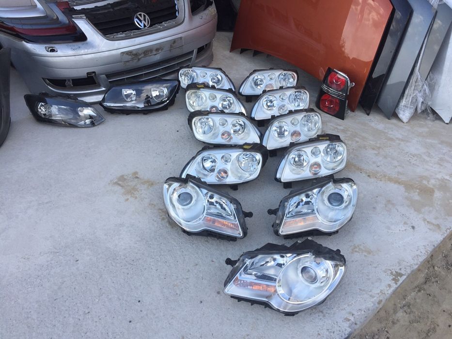 ШВИДКА ДОСТАВКА! Бампер Volkswagen Touran 2003-2009 дорестайл/рестайл