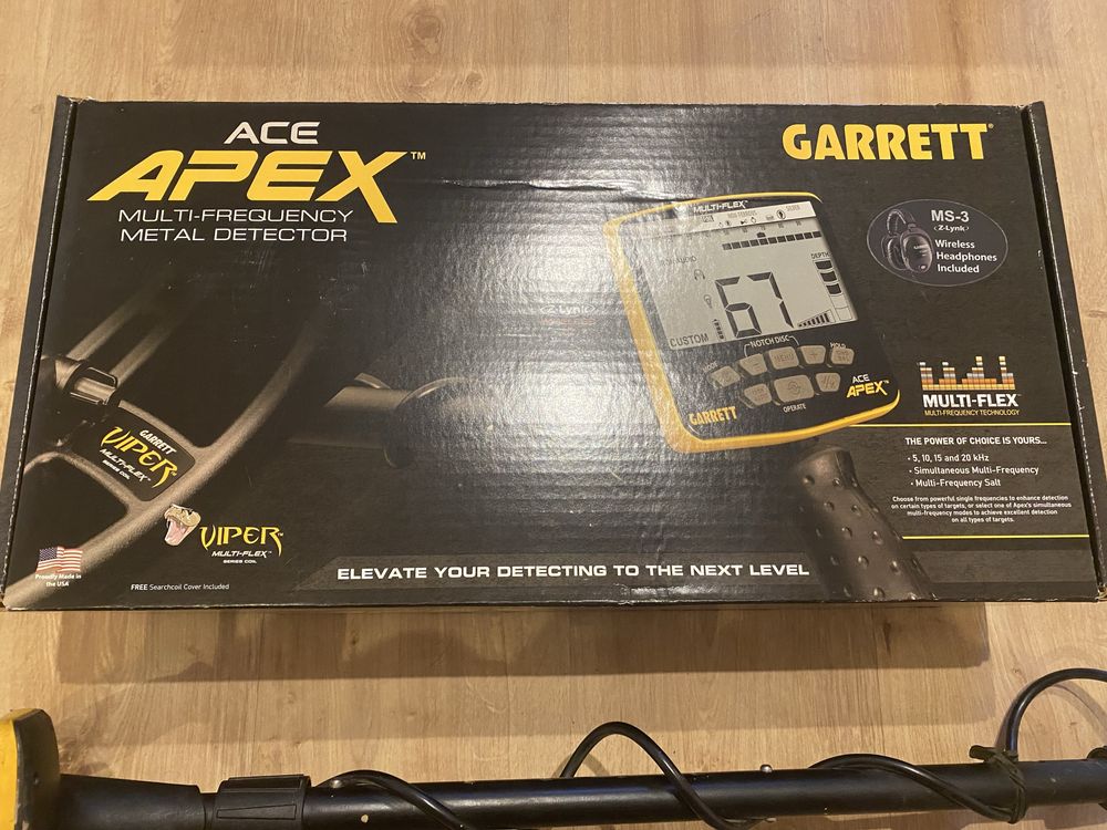 Wykrywacz metali garrett ace apex