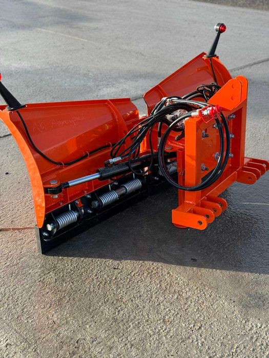 Mocny pług do śniegu do tura tuz strzałka Metal Technik dostawa Gratis