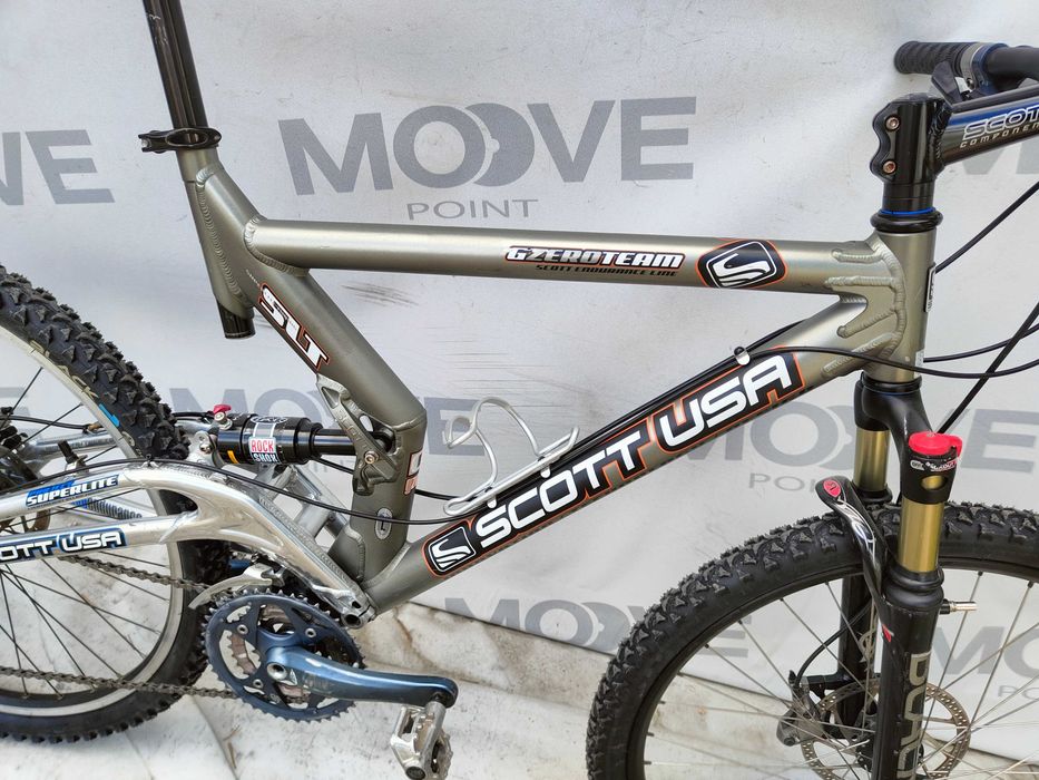 Świetny Full SCOTT G-ZERO ! DEORE XT , Manitou, Rock-Shox, Tarcze!
