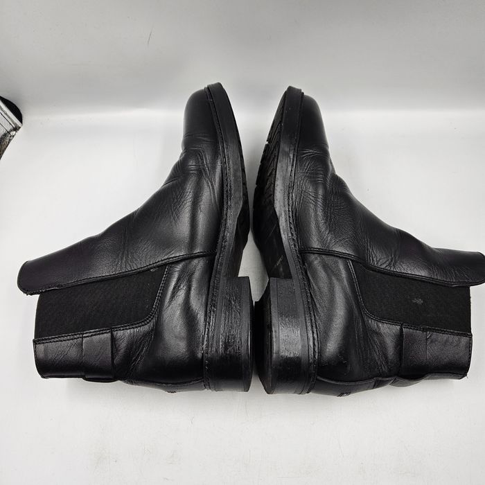 Botki Damskie Tommy Hilfiger Th Leather Flat Boot Rozmiar 39