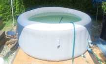 Jacuzzi LAY-Z-SPAl, pompa, basen.