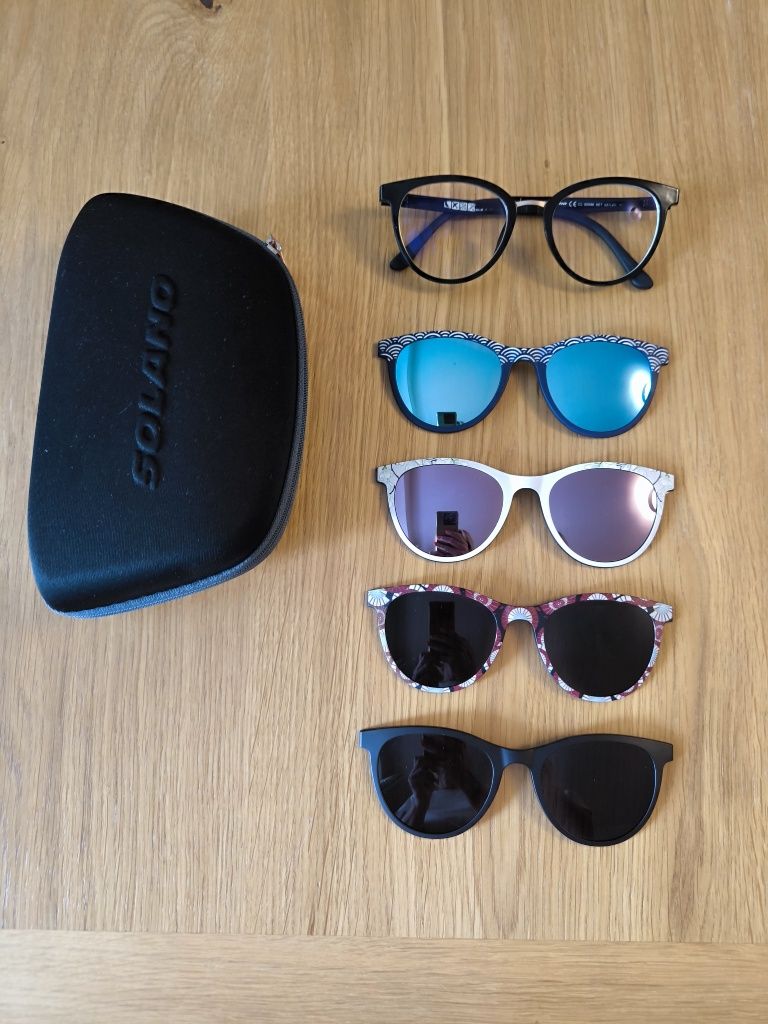 Oprawki Solano Clip on model CL 90096 set