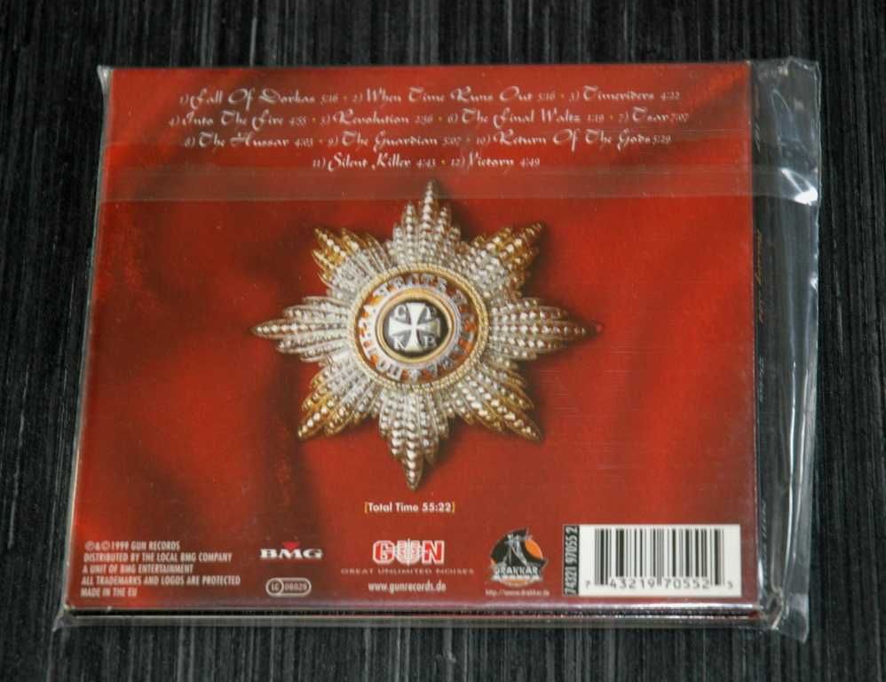 RUNNING WILD - Victory. 1999 Gun. Digipak.