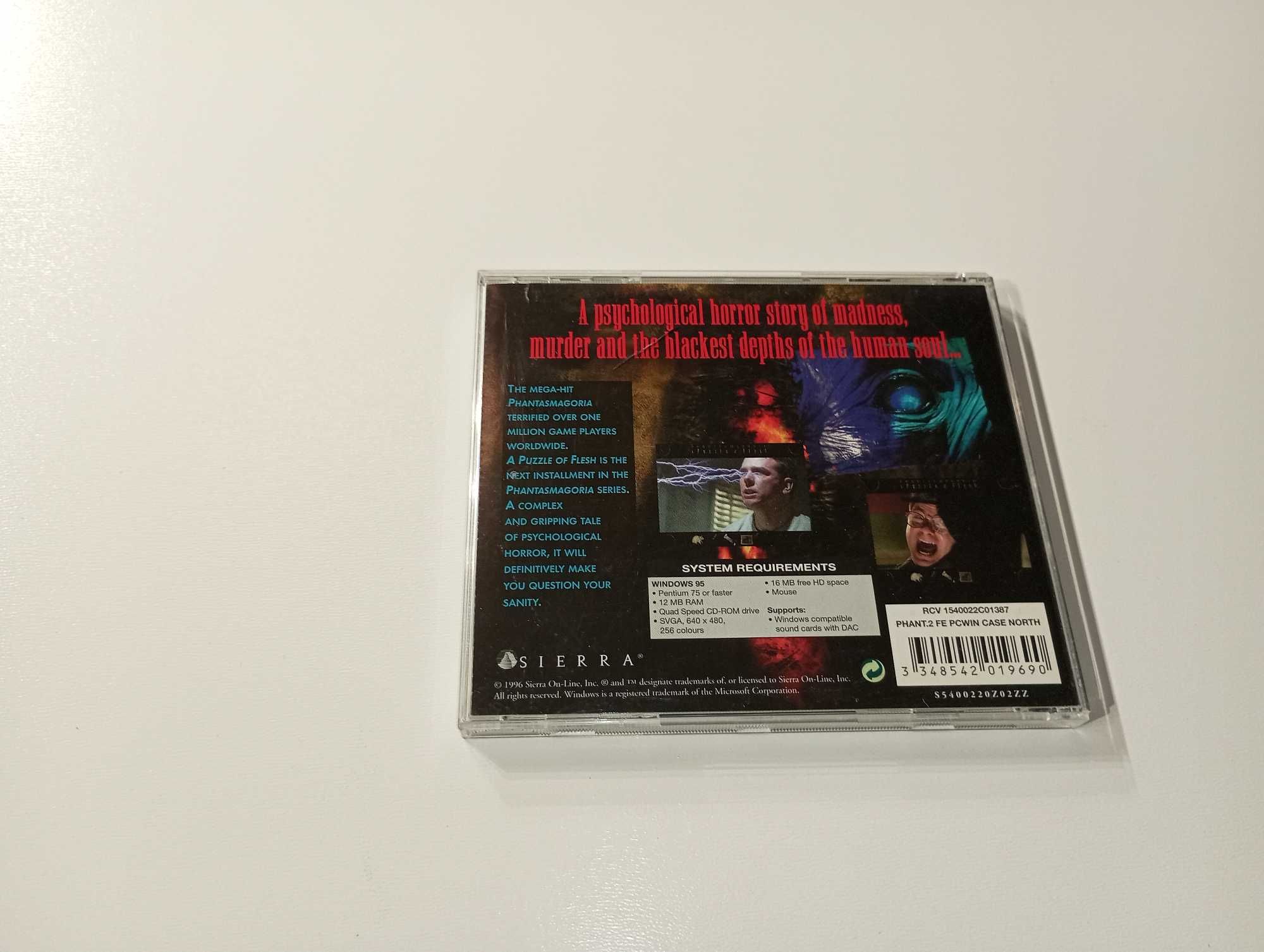 Phantasmagoria A Puzzle of Flesh PC CD ROM horror Roberta Williams